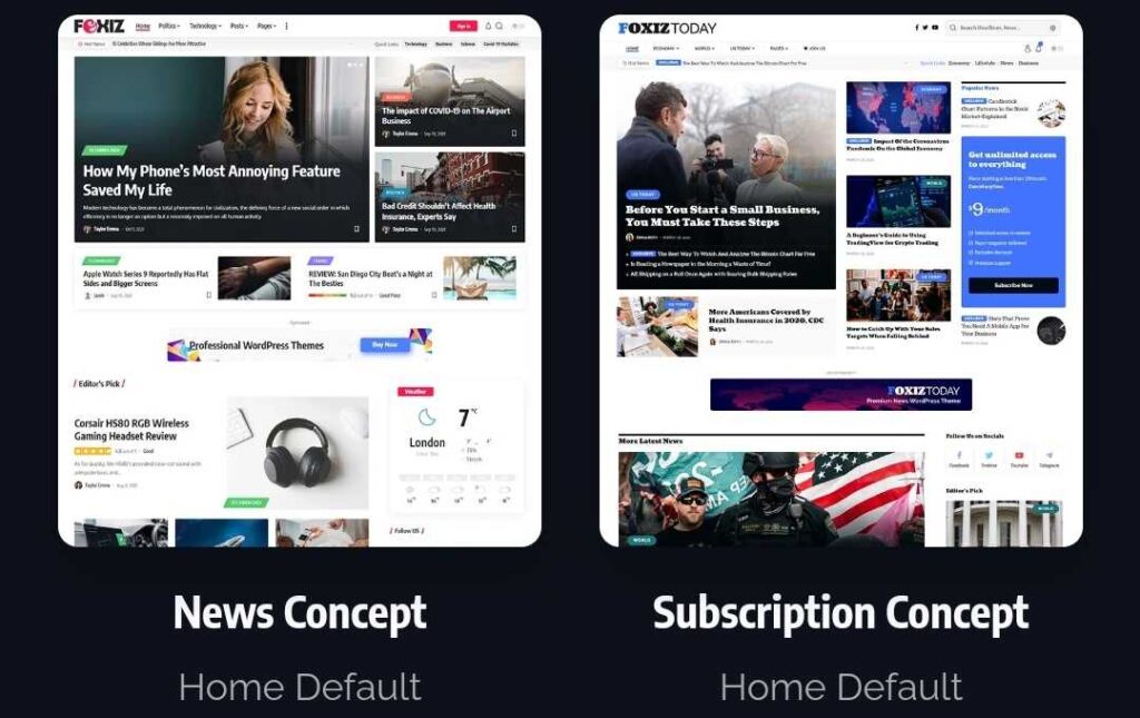 Foxiz Theme Review - Trending and Best in Market - 2022 12 foxiz news and magazine mobile first wordpress theme optimized