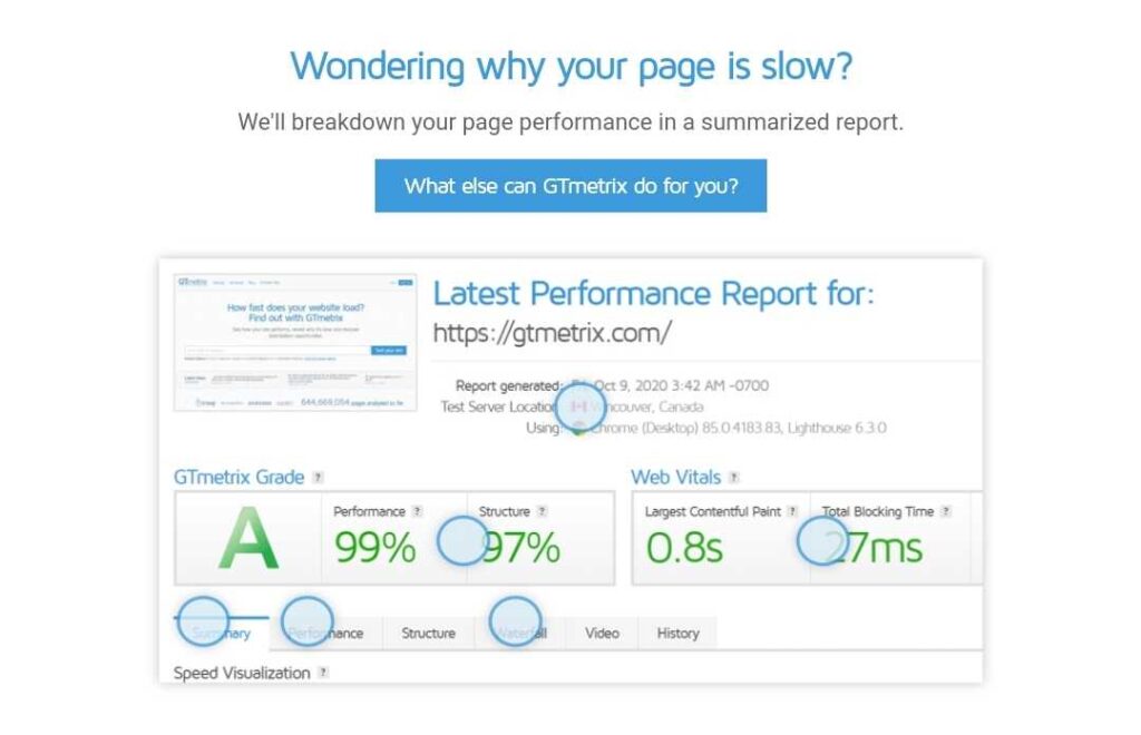 6 Free and Best Page Speed Test Web Software Tool 15 gtmatrix page speed test tool optimized